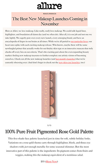 Press Release: Allure.com