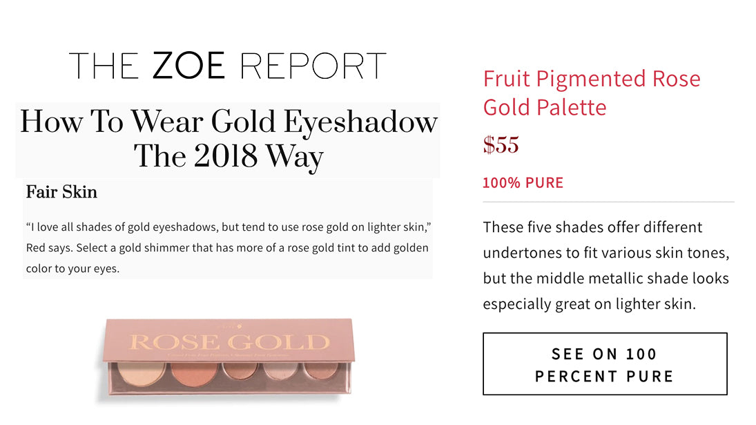 Press Release: The Zoe Report